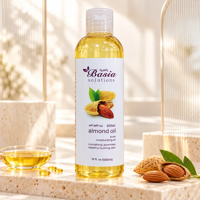 زيت اللوز المر
